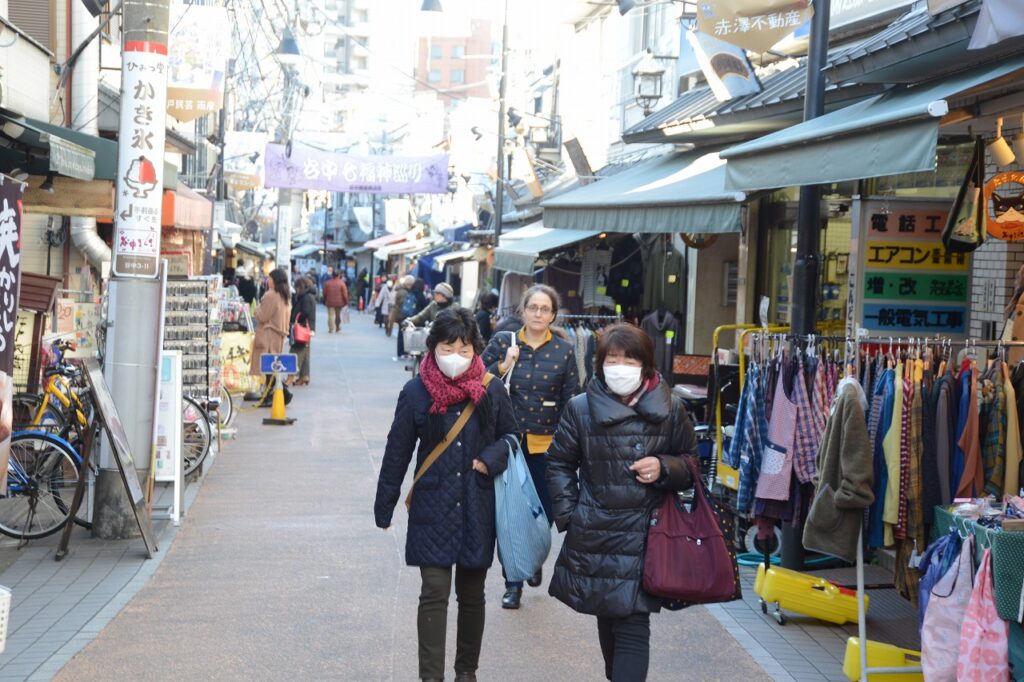 Tokyo Backstreets Bike Tour Nezu streetfood Ueno Yanaka Kanda cycling tour