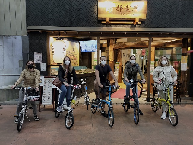 自転車　裏路地　Tokyo Backstreets Bike Tour　ツアー サイクリング　ポタリング　東京　下町　江戸　町歩き　クルーズ ブロンプトン　Brompton レンタサイクル　浅草　