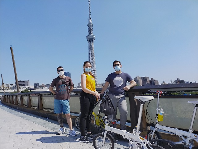 Tokyo bike tour cycling private
