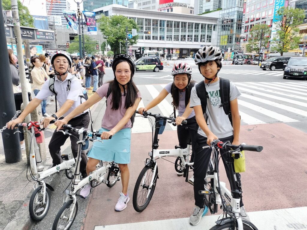 Tokyo bike tour cycling private