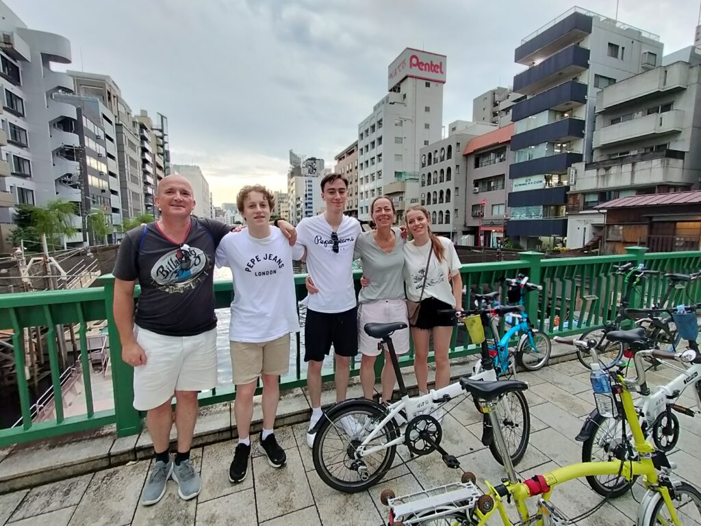 Tokyo bike cycling tour private