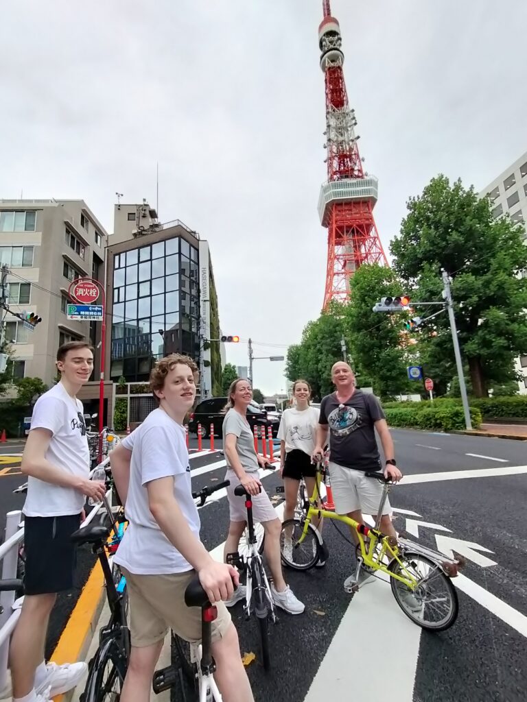 Tokyo bike cycling tour private